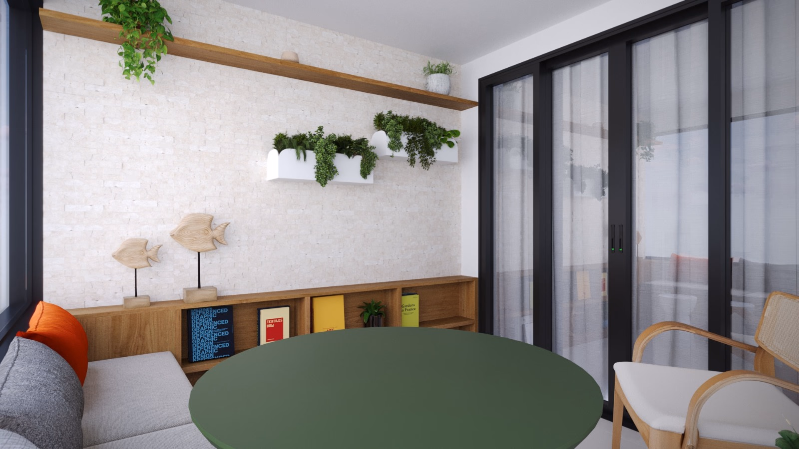 Render finalizado do projeto completo — vista geral